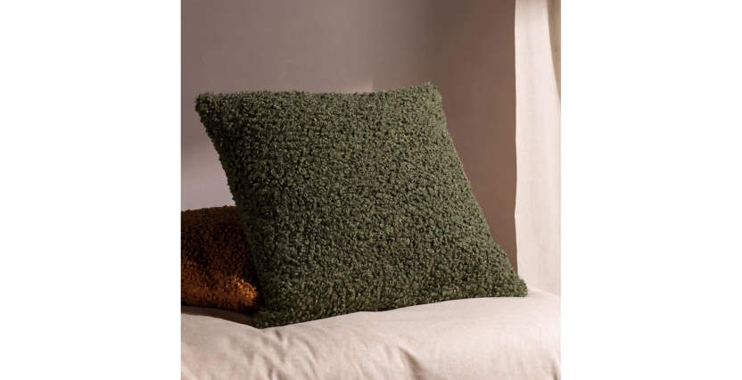 Textured Boucle Feather Cushion